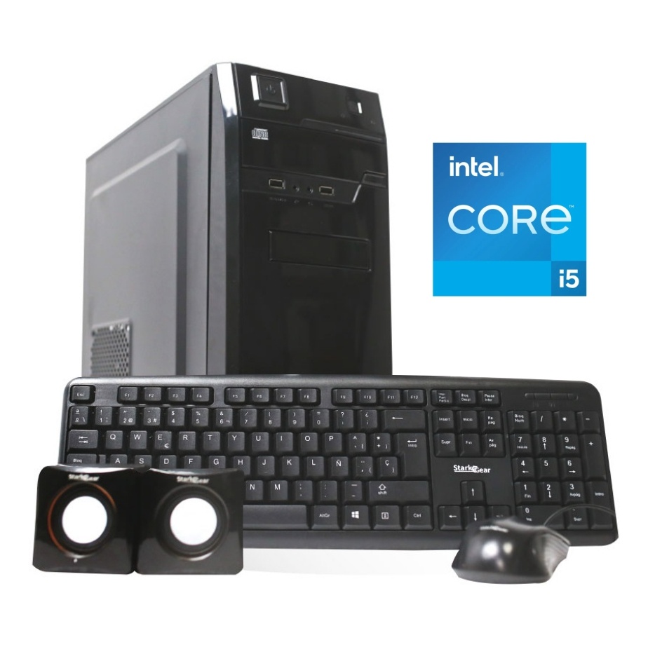 Equipo nuevo Core i5 14400, 16GB, 480GB Incluye teclado y mouse USB