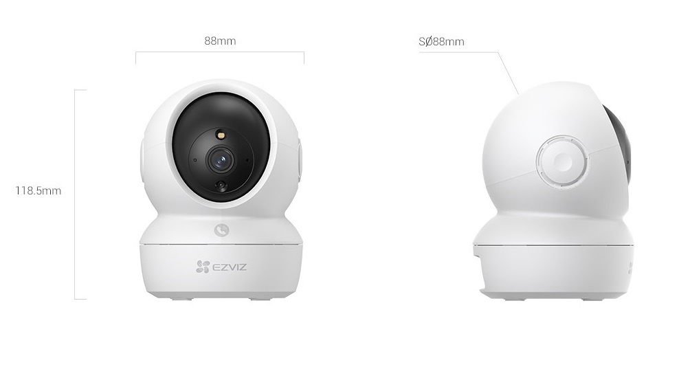 Cámara Ezviz H6c Pro 2K 4MP Wi-Fi Motorizada Interior - Producto destacado