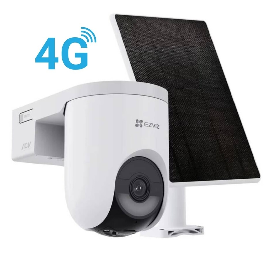 Camara Wifi 6+4G Ezviz HB8 Lite 4MP 2K + Panel solar - Producto destacado