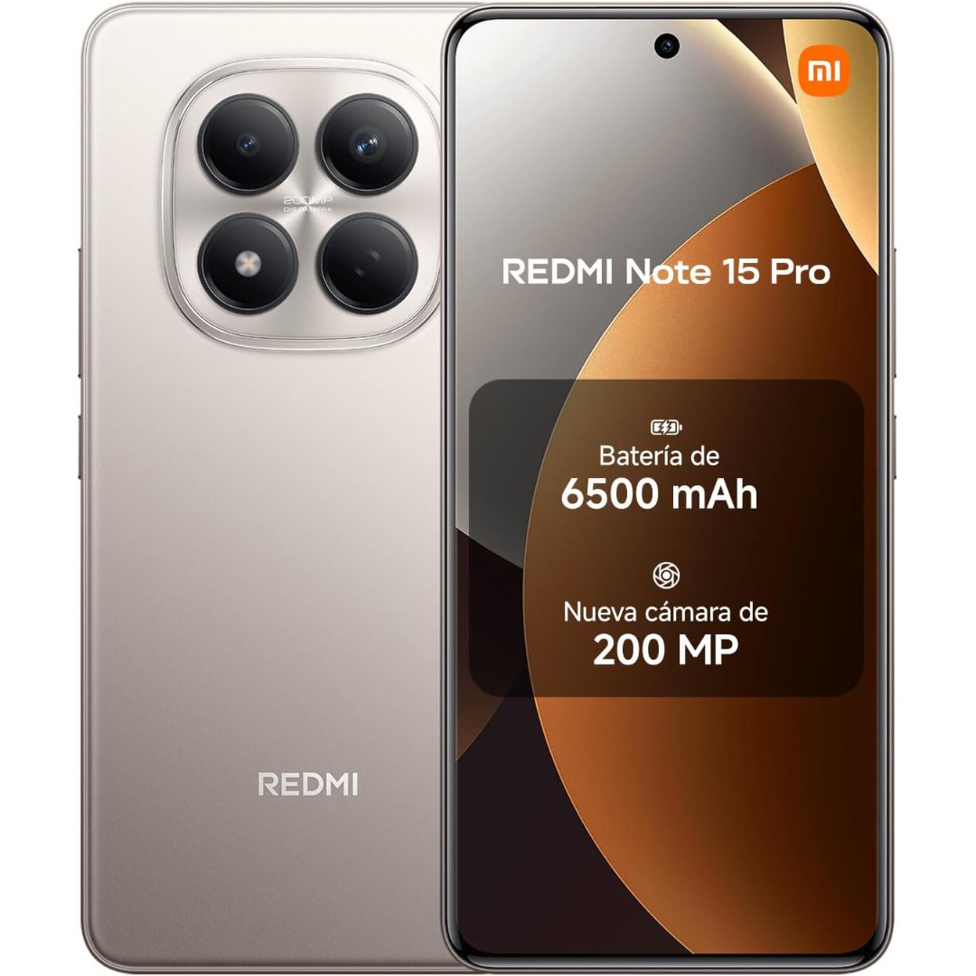 Xiaomi Redmi Note 15 Pro 12GB 512GB titanio - Producto destacado