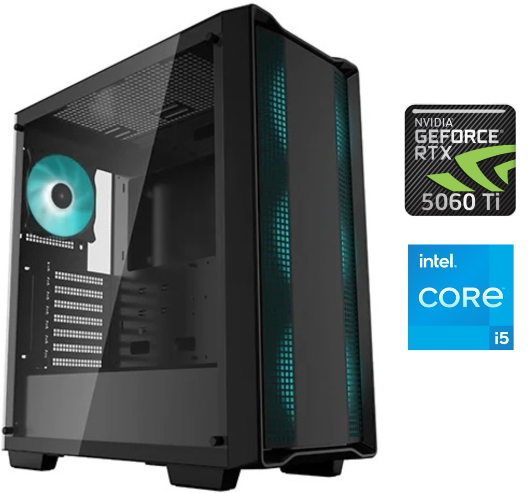 Equipo Gamer Core i5 12400F, 16GB, 1TB, RTX 5060Ti 8GB - Producto destacado