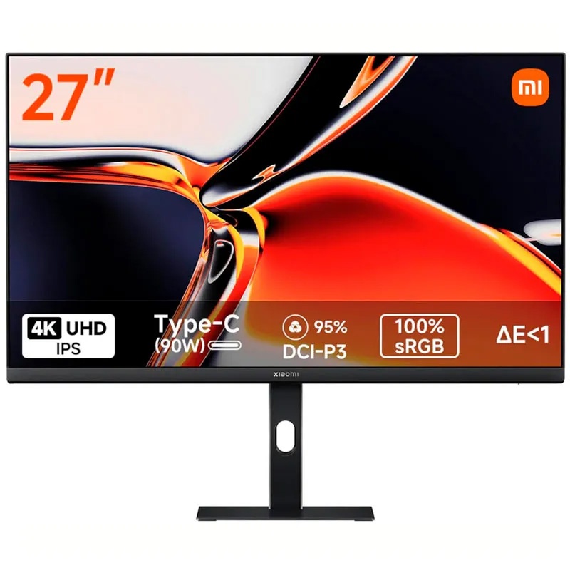 Monitor Xiaomi 4K 27" UHD Profesional - Producto destacado
