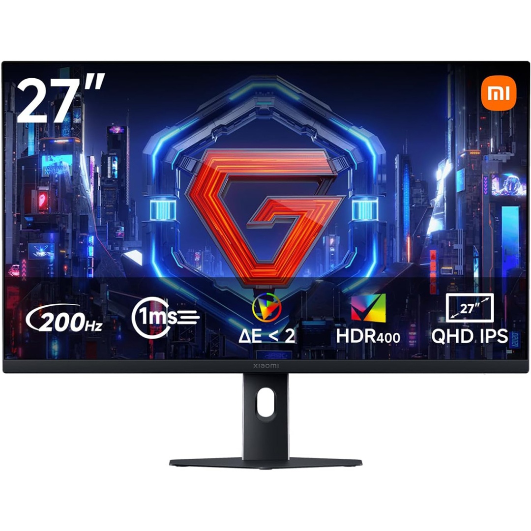 Monitor Gamer Xiaomi G27Qi 2026 27" 2K QHD IPS 200Hz 1ms - Producto destacado