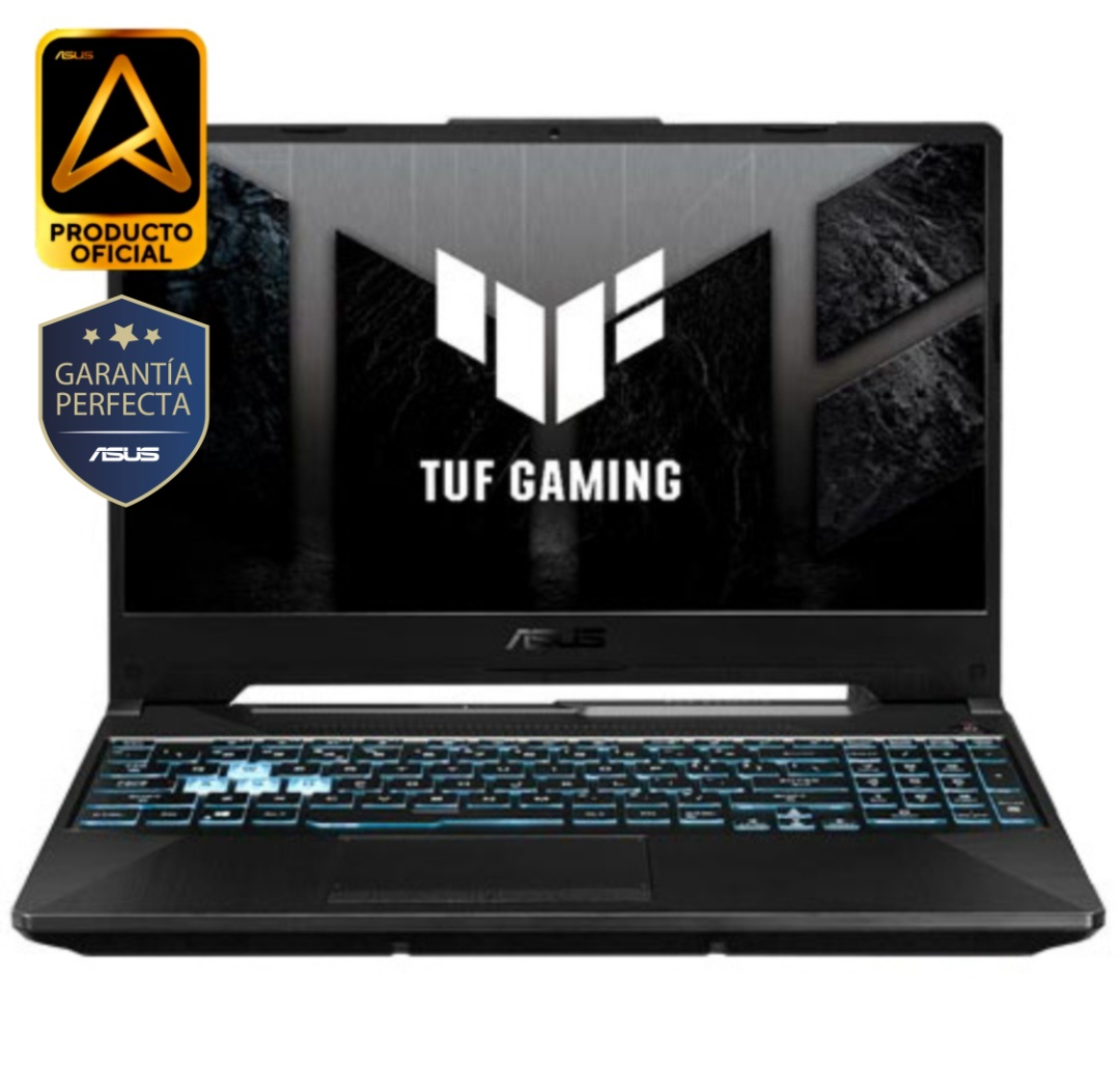 Notebook Gamer Asus Ryzen 7 170 4.8Ghz, 16GB, 512GB SSD, 15.6" FHD, RTX 3050 4GB - Producto destacado