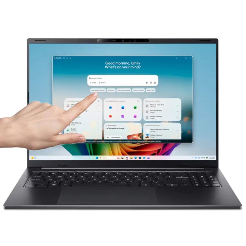 Notebook Acer Ryzen AI 9 465 5.0Ghz, 32GB, 1TB SSD, 16" WUXGA Touch - Producto destacado