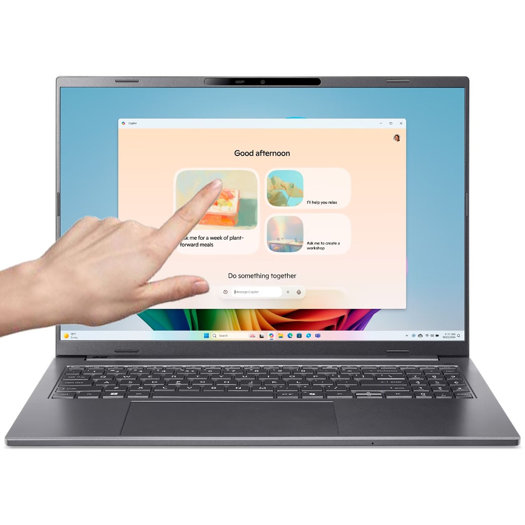 Notebook Acer Core Ultra 9 288V 5.0Ghz, 32GB, 1TB SSD, 16" WUXGA Touch - Producto destacado